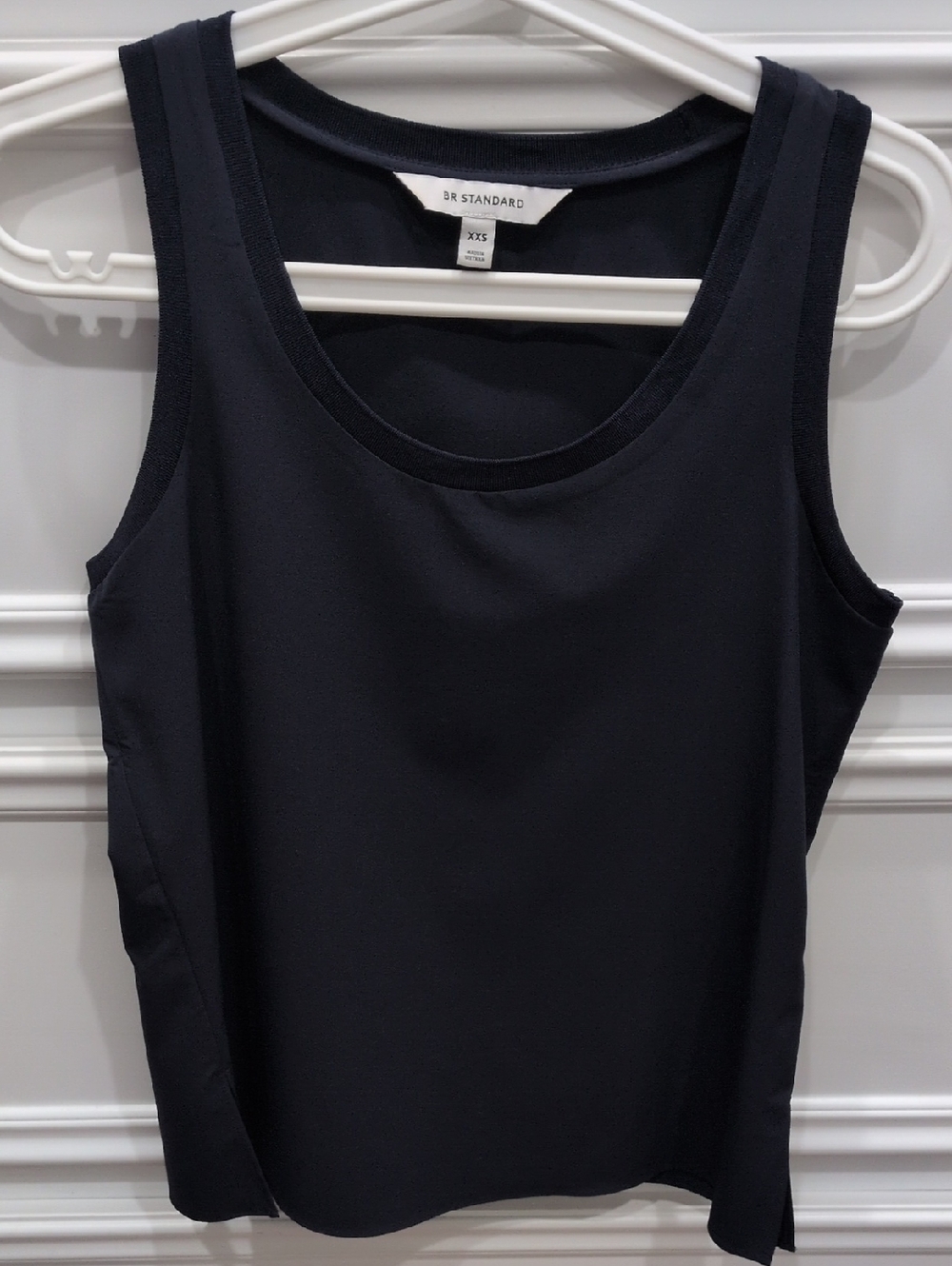 Women's Banana Republic Navy Sleeveless Tank Top